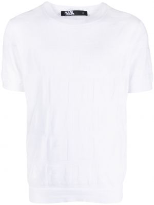 T-shirt Karl Lagerfeld vit