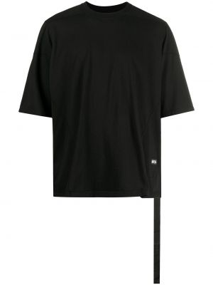 Camiseta a rayas Rick Owens Drkshdw negro