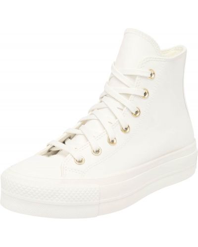 Sneakers con motivo a stelle Converse Chuck Taylor All Star bianco