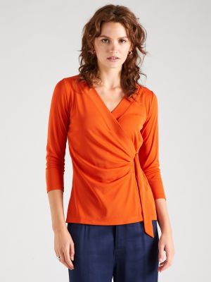 Μπλούζα Lauren Ralph Lauren πορτοκαλί