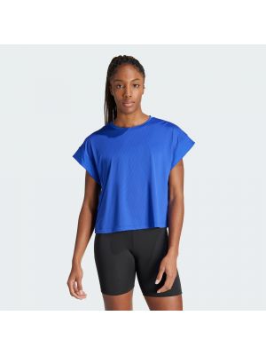 T-shirt de sport Adidas Performance bleu