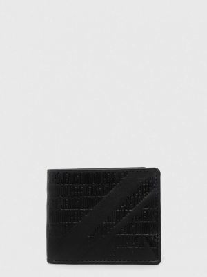 Usnjena denarnica Pepe Jeans črna