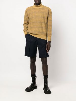 Sweter w kratkę Giorgio Armani Pre-owned