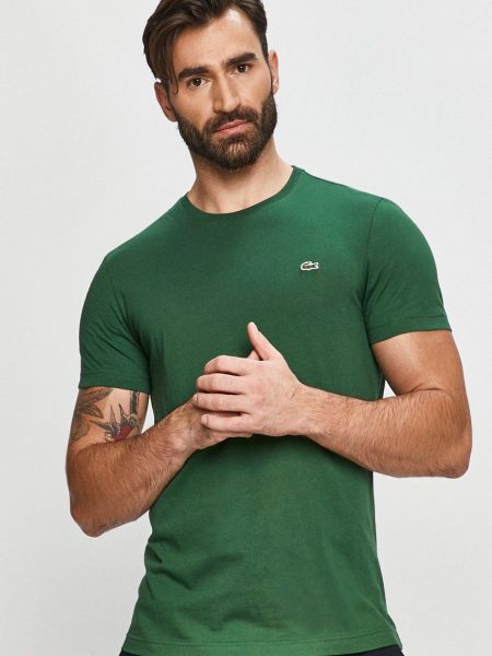 Тениска с дълъг ръкав Lacoste зелено
