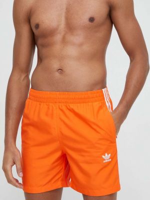 Шорти Adidas Originals оранжево