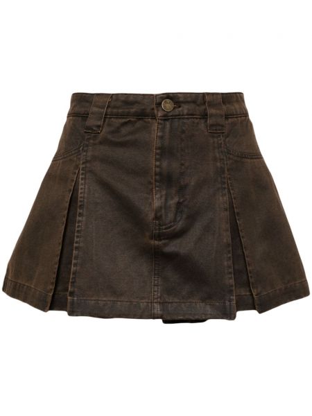 Plisseret shorts Tout A Coup brun