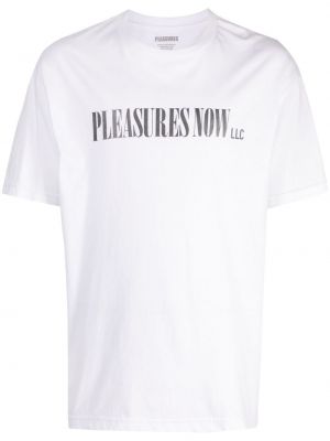 Kokvilnas t-krekls ar apdruku Pleasures