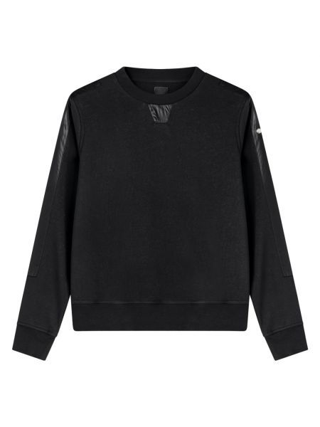 Sweatshirt mit rundhalsausschnitt Add schwarz