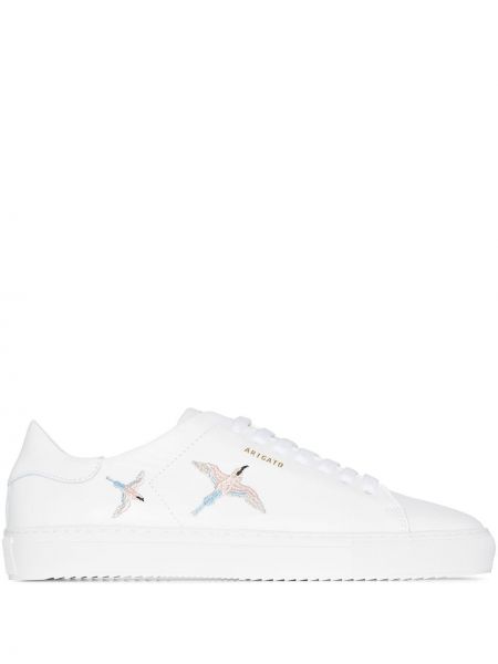 Brodert sneakers Axel Arigato hvit