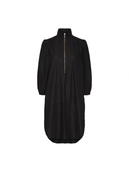 Sukienka mini skórzana Btfcph czarna