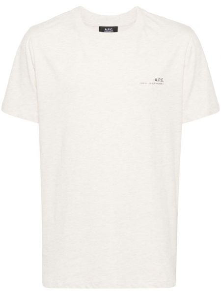 Brodeerattu t-paita A.p.c.