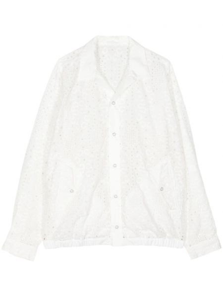 Siuvinėta marškiniai Toga balta
