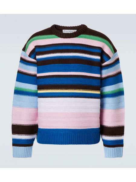 Randig ull tröja Jw Anderson