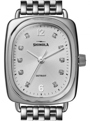 Armbanduhr Shinola silber