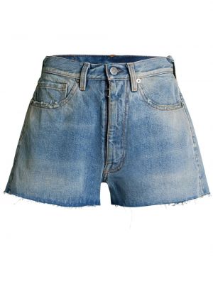 Shorts en jean effet usé Maison Margiela