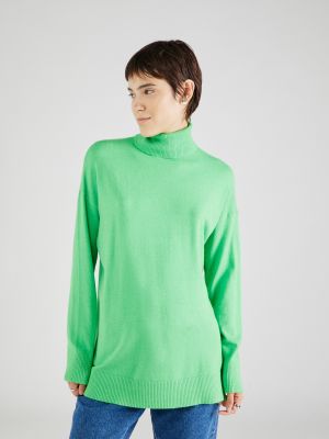 Džemperis ar augstu apkakli Only zaļš