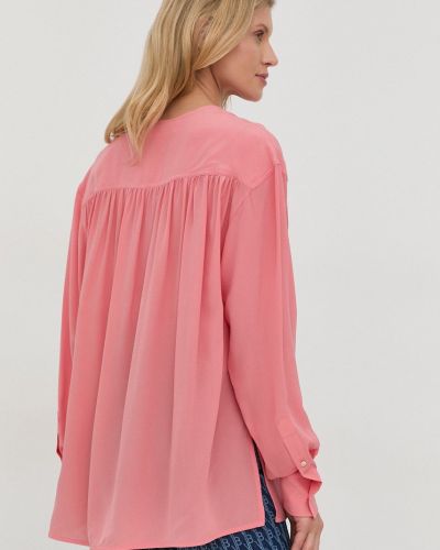 Bluză Victoria Beckham roz