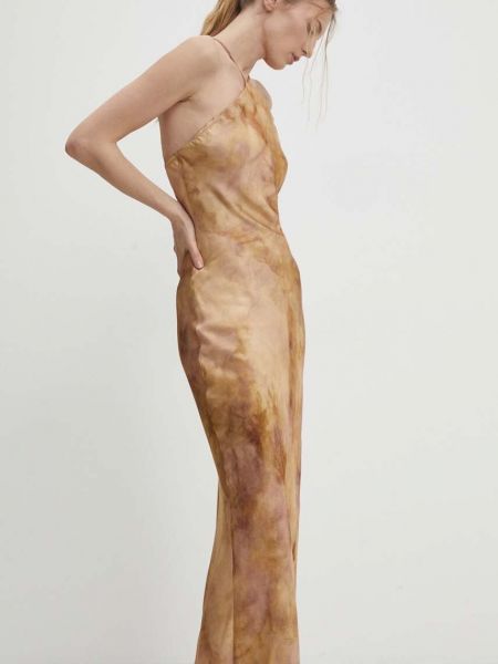 Довга сукня Answear Lab золота