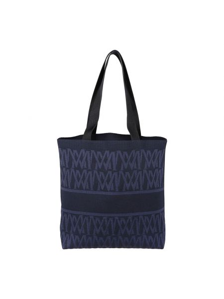 Shopper handtasche mit taschen Moncler blau