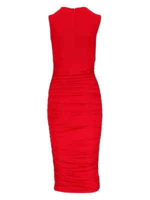 Přiléhavé koktejlové šaty Michael Kors červené