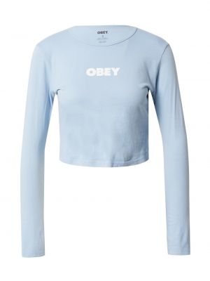 Рубашка Obey синяя