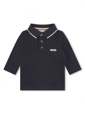 Polo con stampa Boss Kidswear
