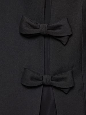 Krepp hosszú szoknya Valentino fekete