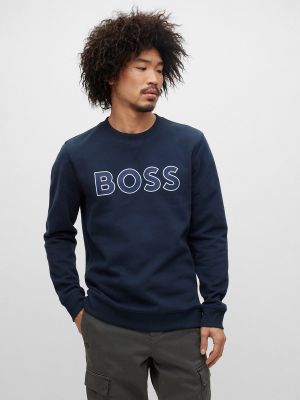 Sudadera con capucha bootcut Boss azul