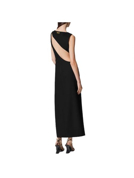 Sukienka midi bez rękawów Versace Jeans Couture czarna