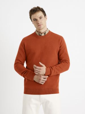 Sweter Celio pomarańczowy