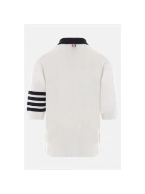 Bluza bawełniana Thom Browne biała