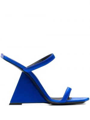 Ниски обувки с ток Giuseppe Zanotti синьо