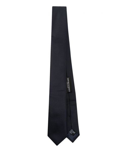 Μεταξωτή γραβάτα Emporio Armani μπλε