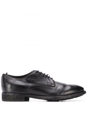 Officine Creative zapatos derby con cordones Princeton - Negro