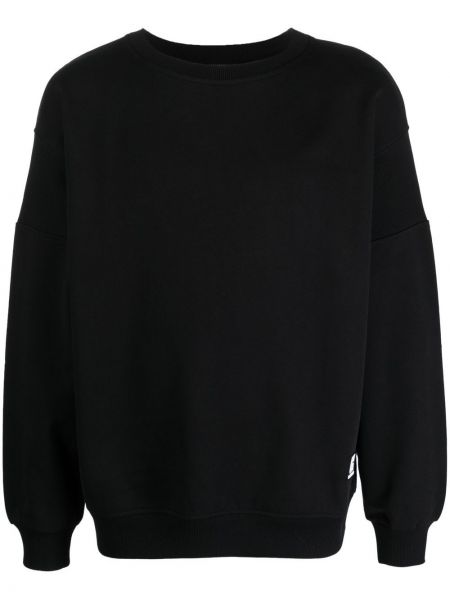 Пуловер с принт Balmain черно