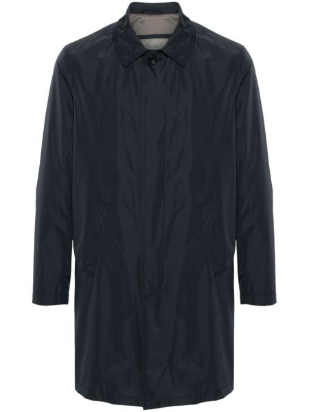Manteau à boutons imperméable Corneliani bleu