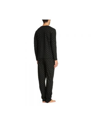 Pijama con lunares Moschino negro