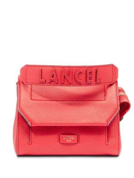 Læder taske Lancel orange