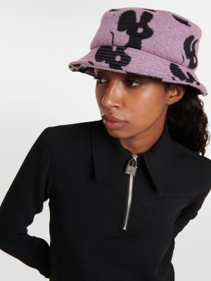 Sombrero de lana Jw Anderson violeta