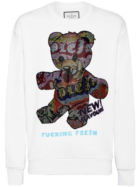 Sweatshirt Philipp Plein weiß