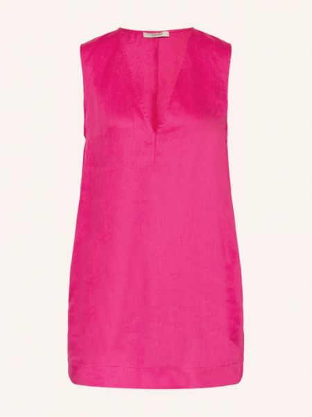 Льняная блузка Asceno розовая