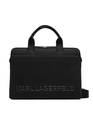 Taška na notebook Karl Lagerfeld čierna