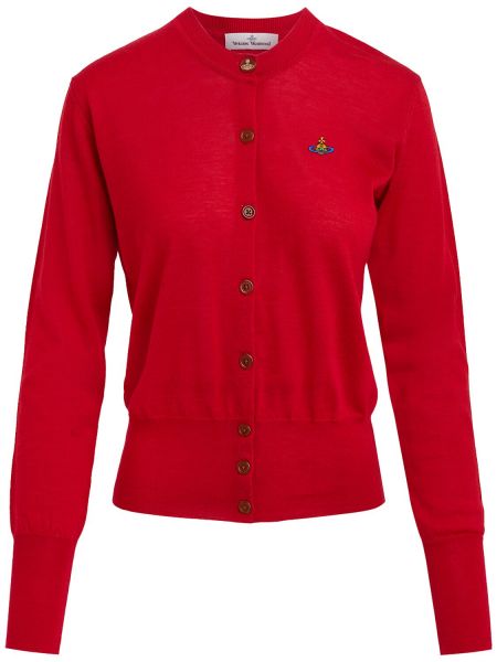 Ull cardigan Vivienne Westwood rød