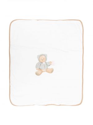 Pamučna torbica s printom Le Bebé Enfant bijela