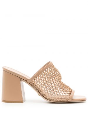 Sandaletter med slip-on Stuart Weitzman brun