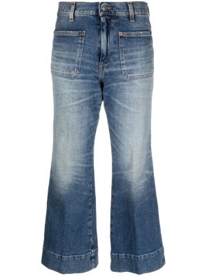 Relaxed fit flare jeans Haikure blå