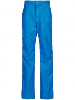 Egyenes szárú nadrág Ferragamo kék