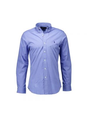 Koszula slim fit Ralph Lauren niebieska
