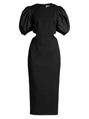 Платье с пышными рукавами Elliatt черное