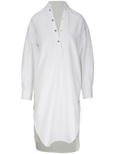 Džínové šaty Khaite bílé